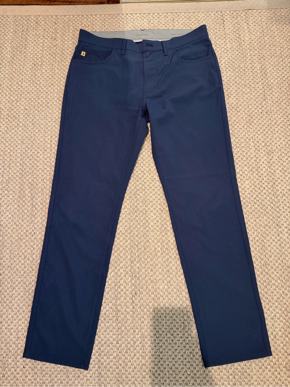 Duck Head Men's Navy Chino Pants